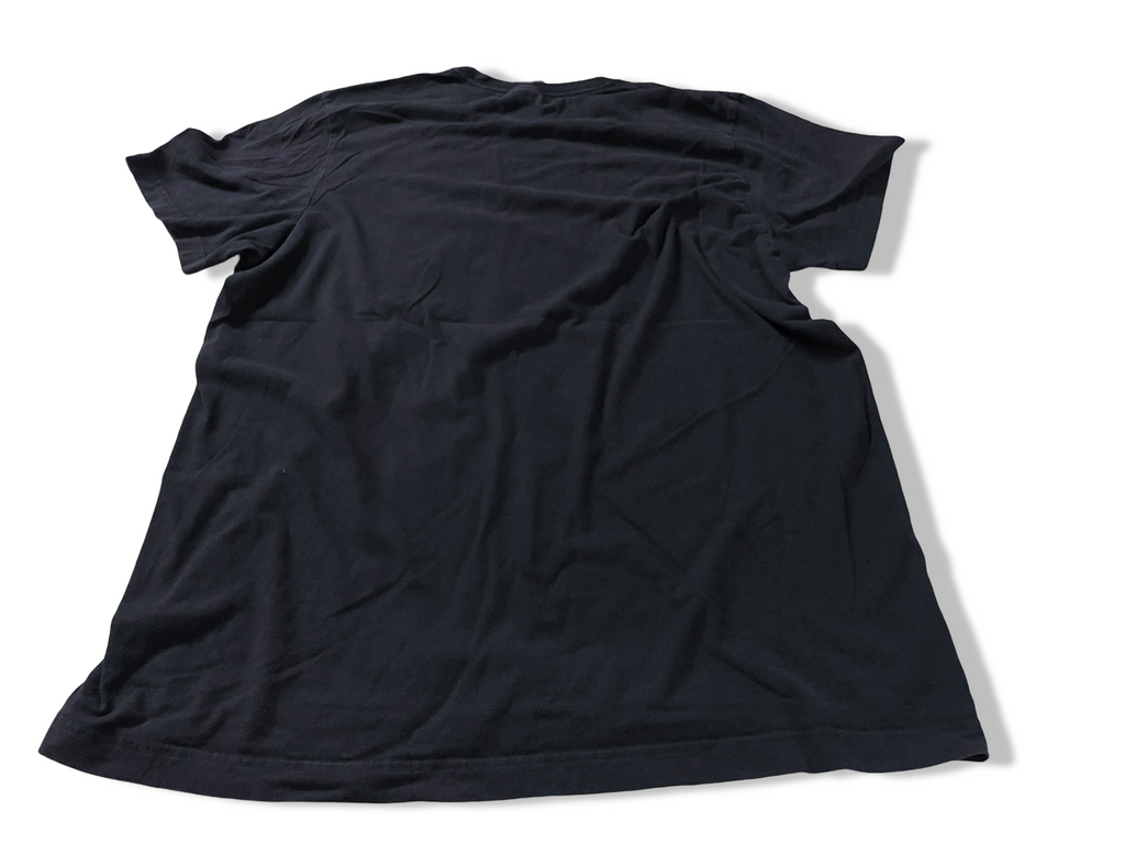 Vintage Men's Black Adidas 03 graphics short sleeve tees in XXL|L31 W22|SKU 4131
