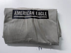 Vintage Men's American Eagle Cream standard fit tees in M|L27 W19|SKU 4132