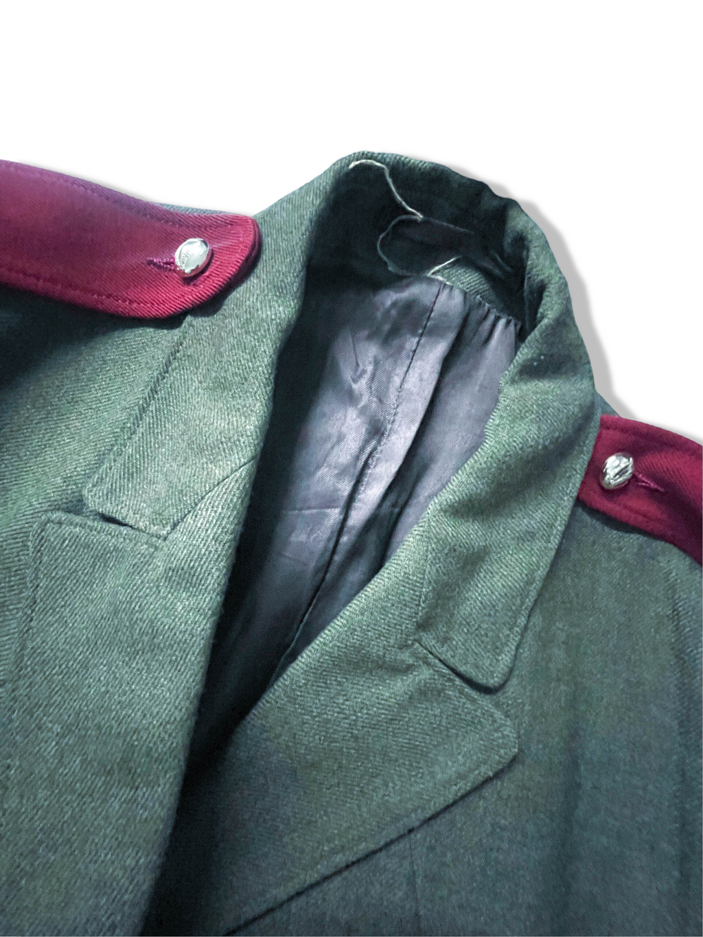 Vintage Irish Military green blazer in M|L32 W19|SKU 3932