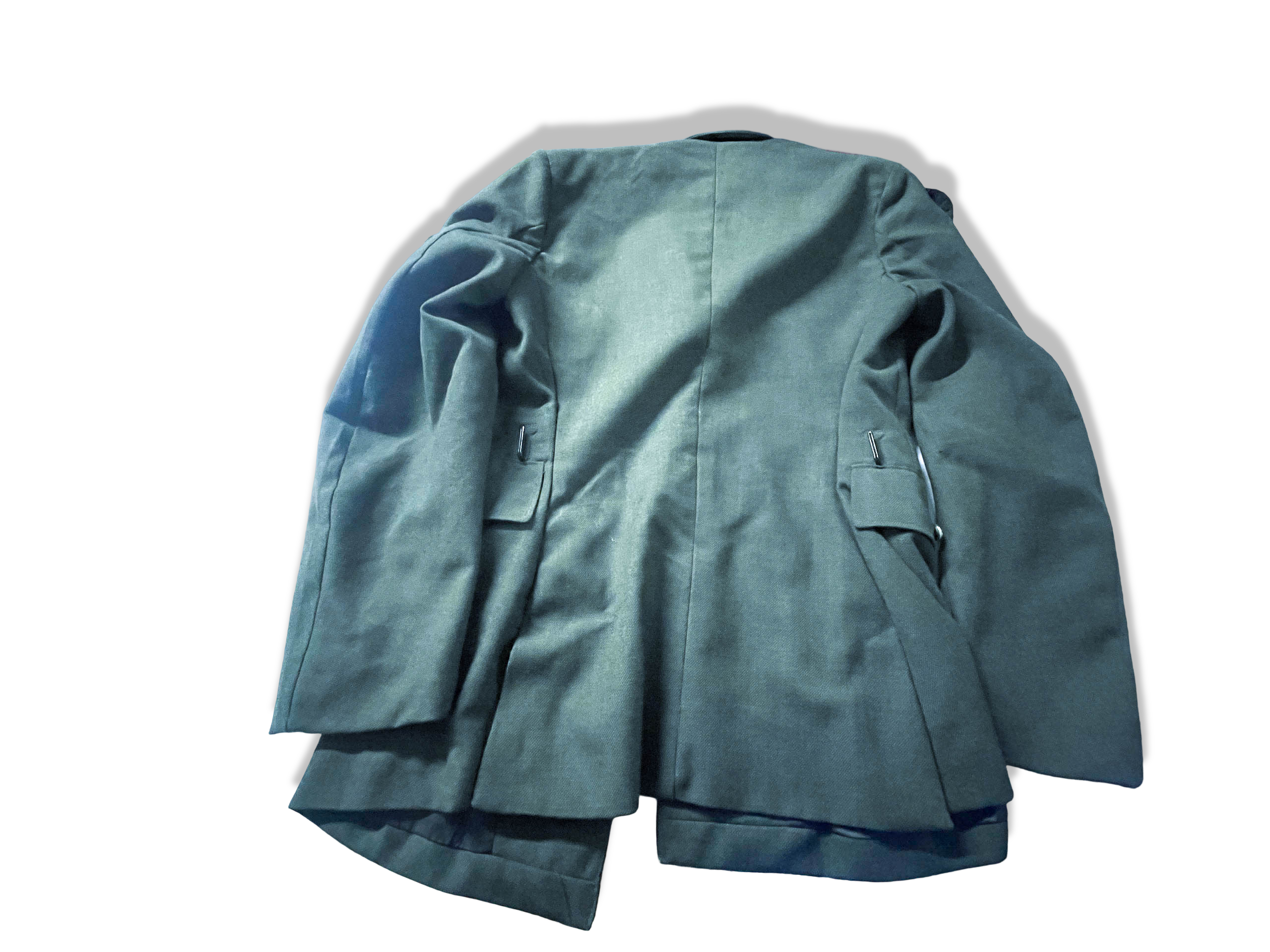 Vintage Irish Military green blazer in M|L32 W19|SKU 3932