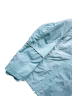 Vintage FRN by Fransa Women's Turquoise full zip polyester hoodie in M|L25W20|SKU 3938