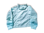 Vintage FRN by Fransa Women's Turquoise full zip polyester hoodie in M|L25W20|SKU 3938