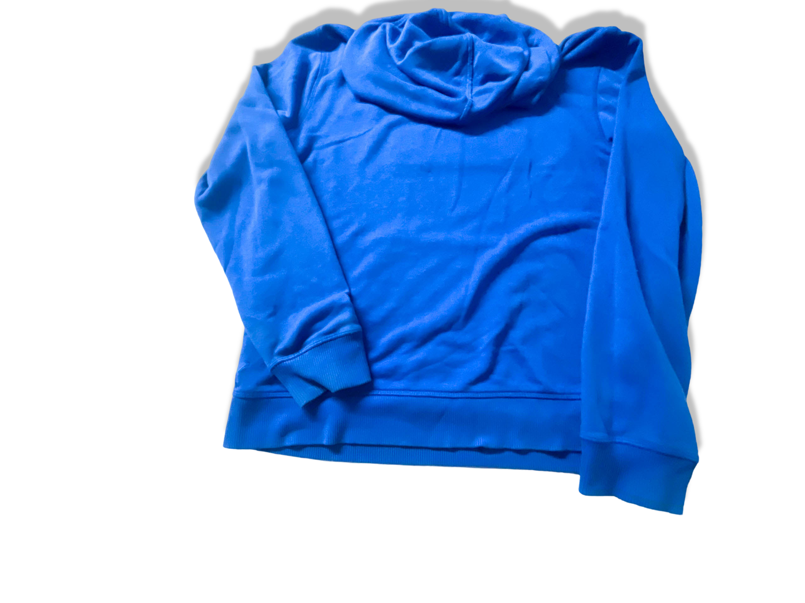 Vintage Men's Puma Big logo graphics  blue hoodie in M|L24 W21|SKU 3945