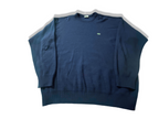 Vintage Lacoste Navy blue crew neck sweatshirt in L|L28 W26| SKU 3947