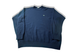 Vintage Lacoste Navy blue crew neck sweatshirt in L|L28 W26| SKU 3947