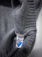 Vintage Men's Chaps 90's grey crew neck sweatshirt in XL|L30 W28|SKU 3948