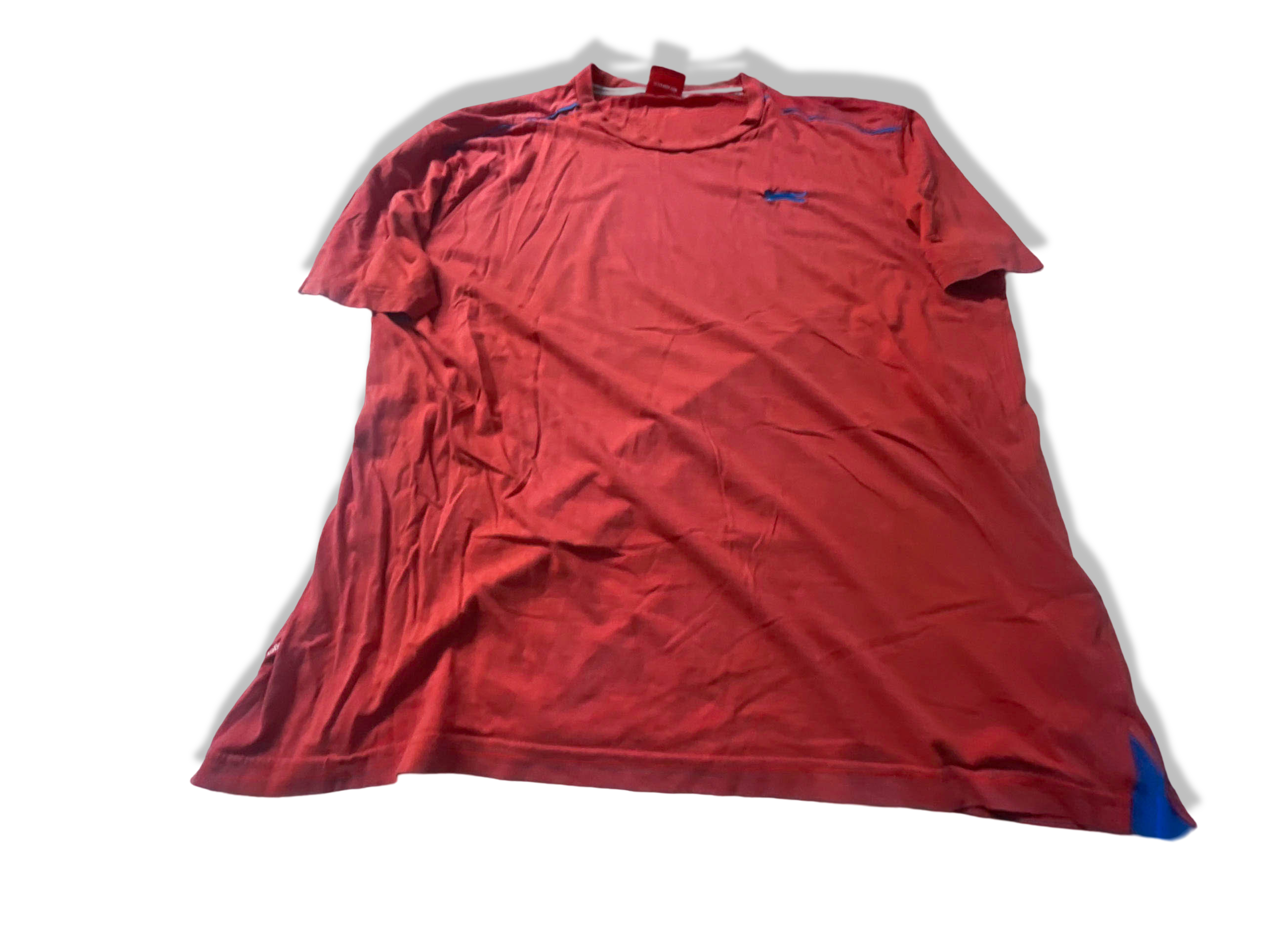 Vintage Red Men's Slazenger oversize fit tees in XXL|L30 W24| SKU 3949