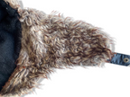 Vintage Thinsulate black quilted tropper fur hat | SKU 4344