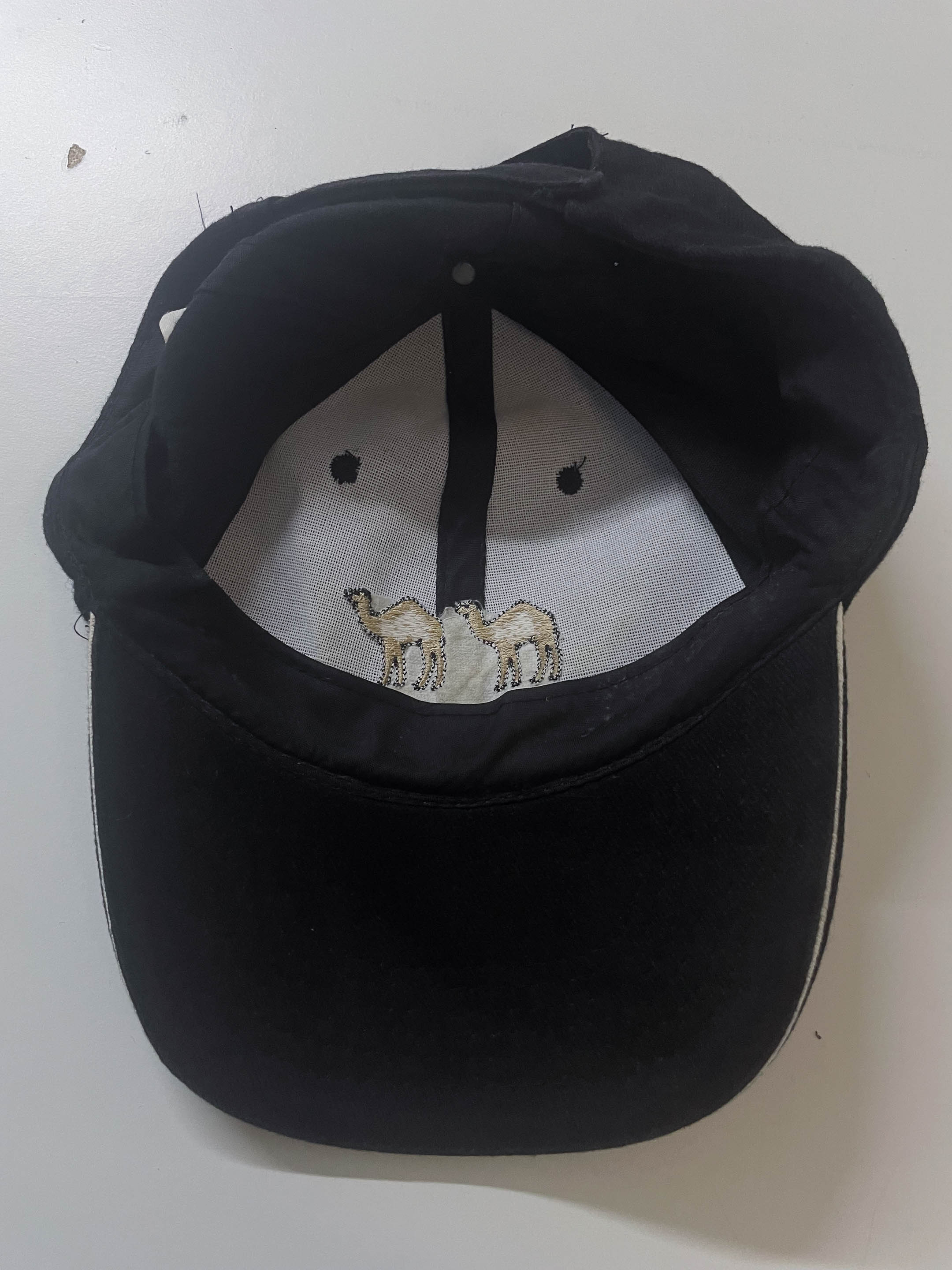 Vintage Black Pakaru Dubai print mens baseball cap|One size| SKU 3955