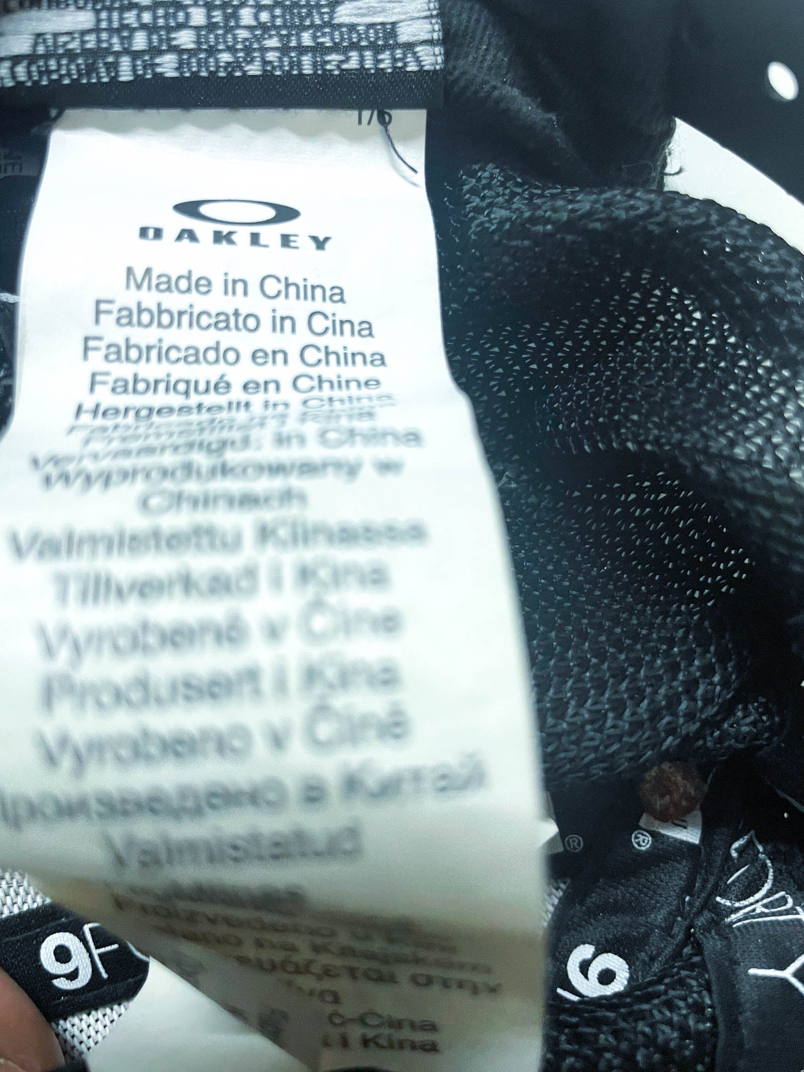 Vintage Black stripe New Era 9forty Oakley golf tucker cap made in china| SKU 3957| One size