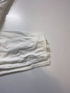 Vintage women's white wide leg trouser size 38|L27 W26| SKU 3961