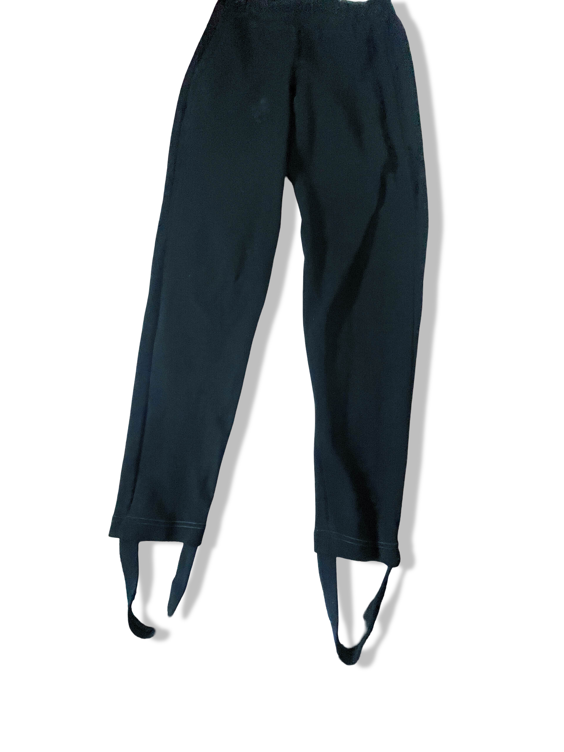 Vintage black women's ankle sweat pant in XS/S|L27 W28|SKU 3964