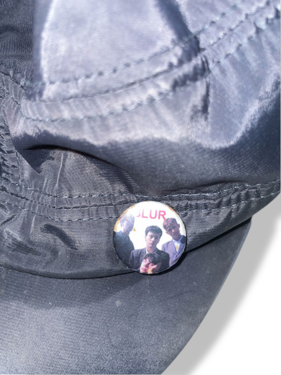 Vintage men's black army cap with ear flap| SKU 4880