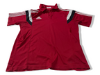 Vintage Adidas Men's polo shirt Condivo red in M|L29 W20|SKU 4137