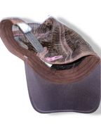 Vintage brown beach embroidery summer baseball cap| SKU 4972