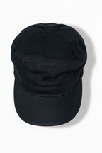 Vintage army military black cap| SKU 4975