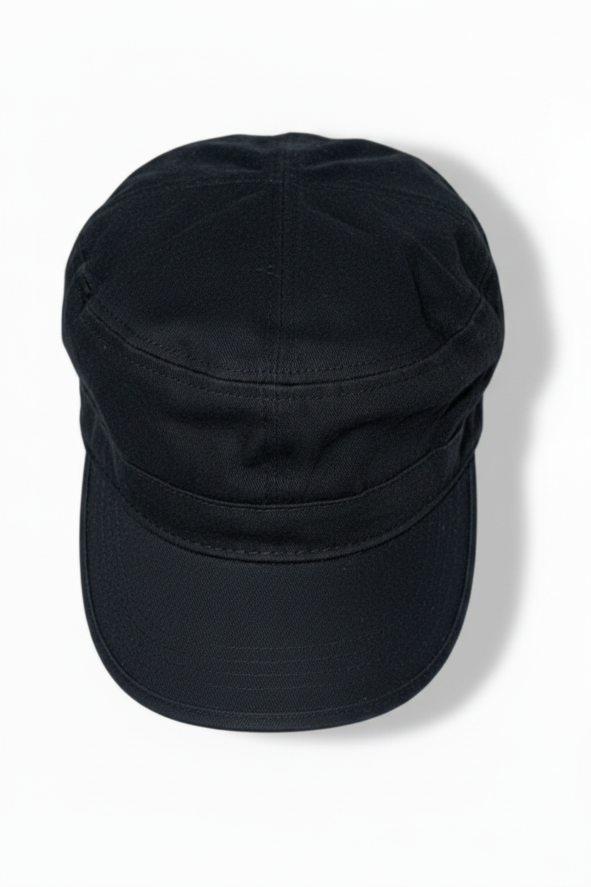 Vintage army military black cap| SKU 4975