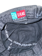 Vintage E-flag army military black cap| SKU 4975