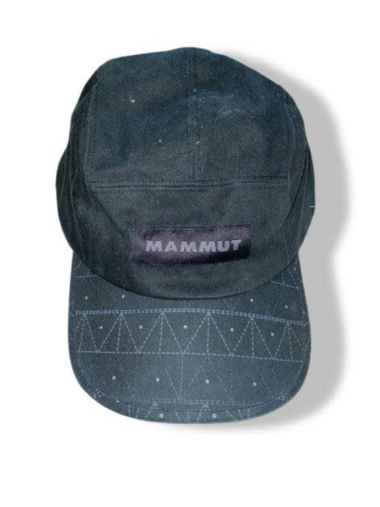 Vintage grey Mammut geometric baseball cap| SKU 4977