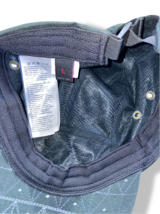 Vintage grey Mammut geometric baseball cap| SKU 4977