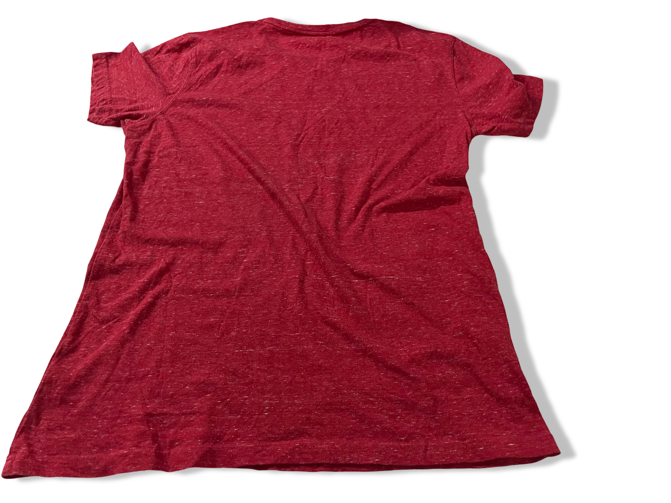 Vintage Men's Malibu wave riders graphics red short sleeve tees in L|L29 W20|SKU 4141