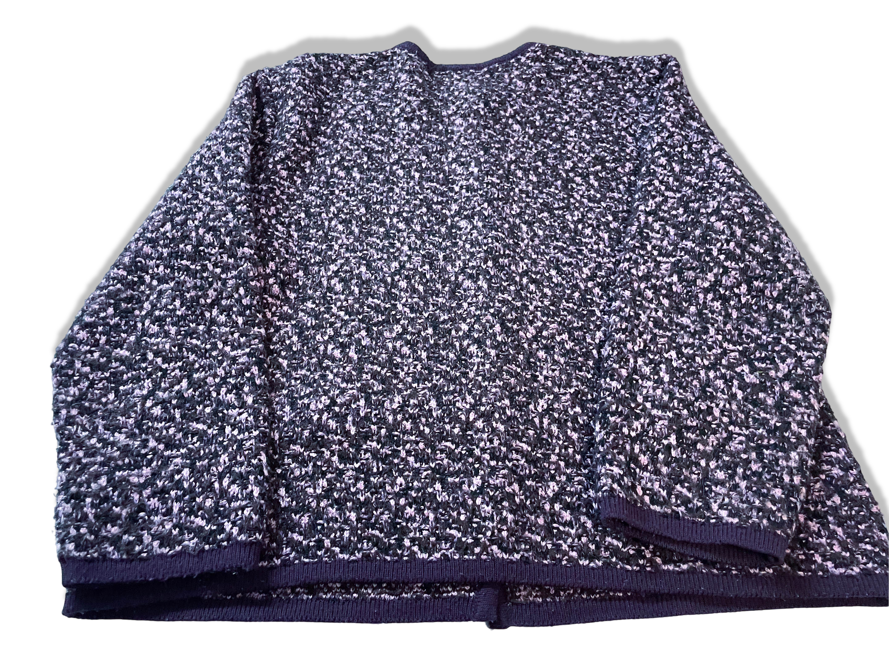 Vintage Eastex women's purple floral quilted jacket size 16|L 25 W20| SKU 4003