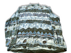 Vintage men's Aztec geometric print multi long sleeve shirt in XL|L32 W25|SKU 4004