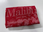 Vintage Men's Malibu wave riders graphics red short sleeve tees in L|L29 W20|SKU 4141