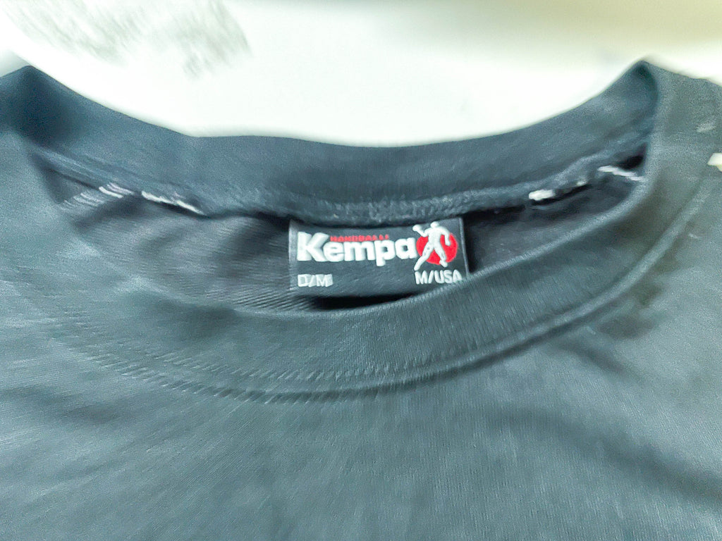 Vintage Kempa USA Men's black long sleeve tees in M|L 28 W26|SKU 4005