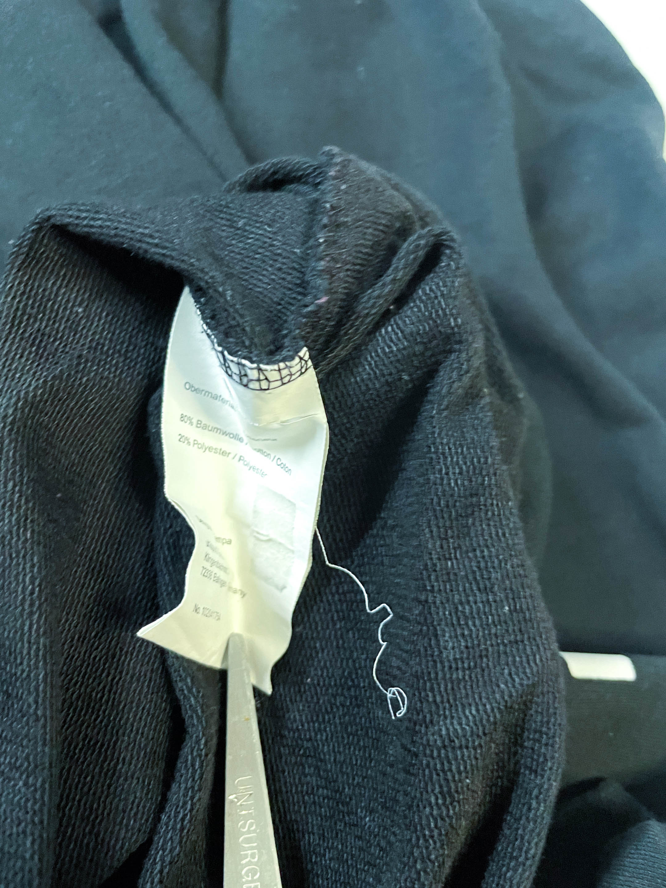 Vintage Kempa USA Men's black long sleeve tees in M|L 28 W26|SKU 4005