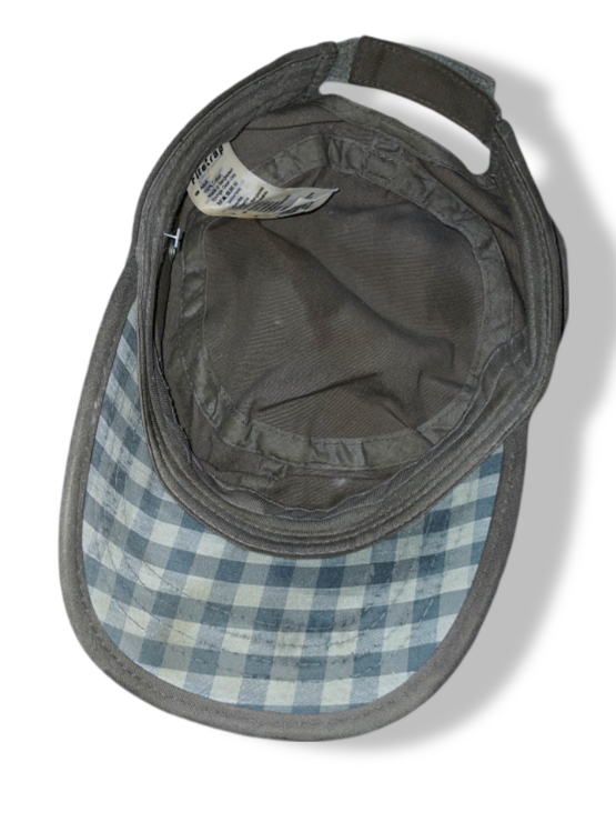 Vintage men's grey firetrap army military cap| SKU 4979