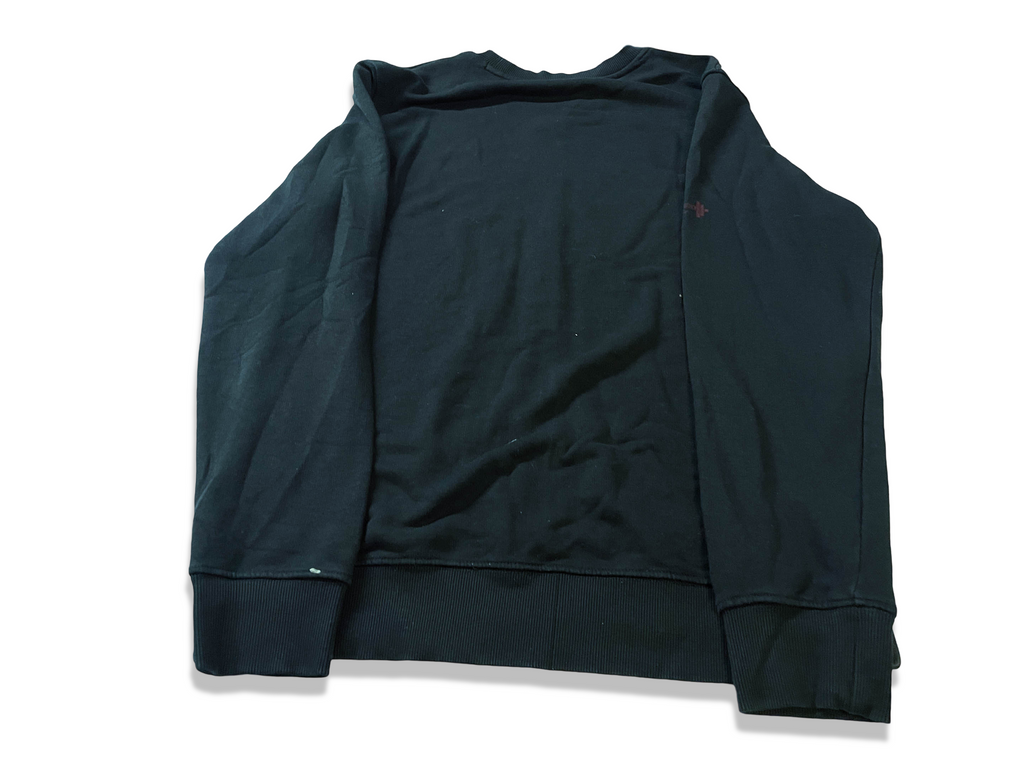 Vintage Men's Reebok training graphics black sweatshirt in L|L 28 W21| SKU 4007