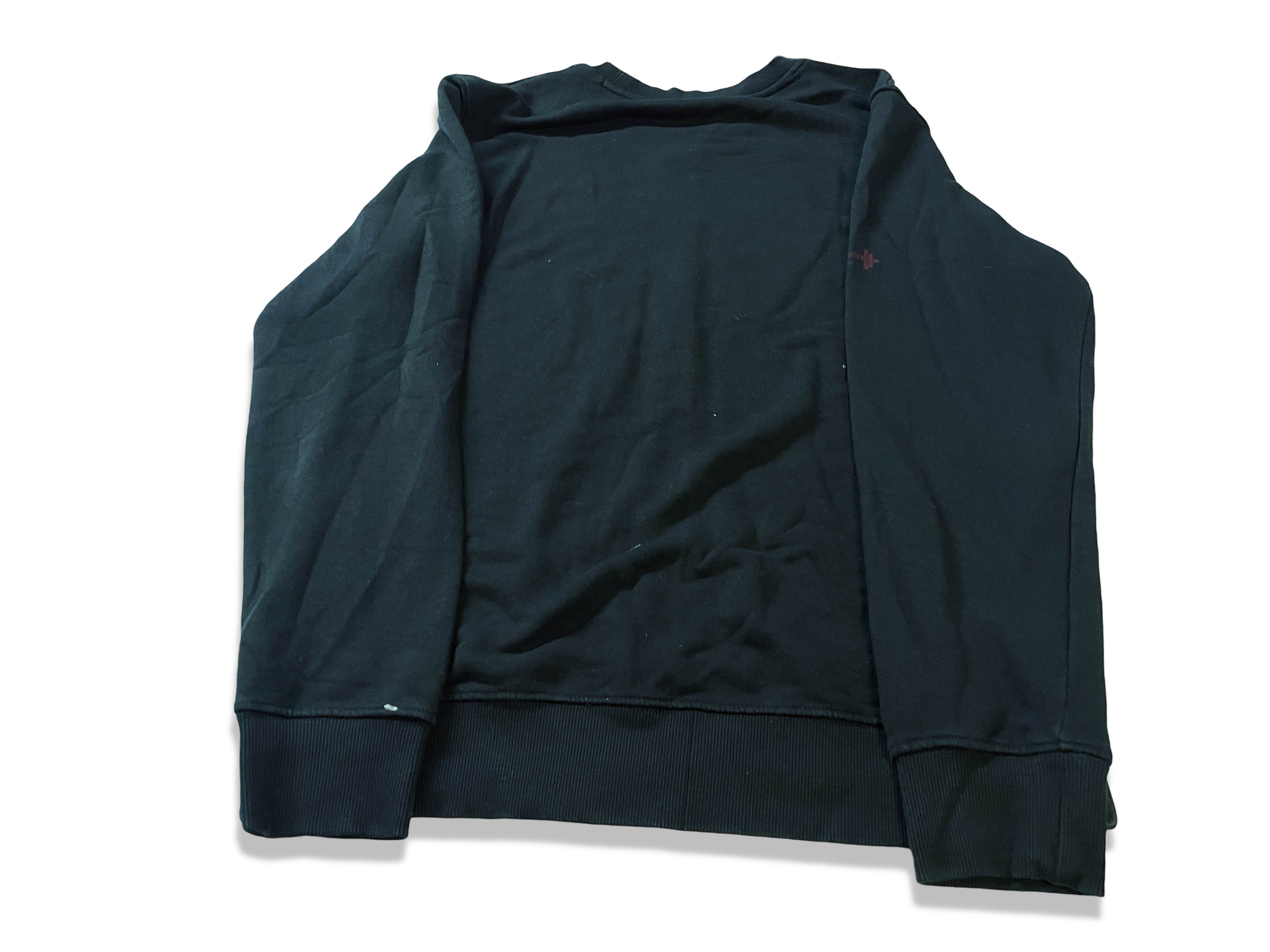 Vintage Men's Reebok training graphics black sweatshirt in L|L 28 W21| SKU 4007
