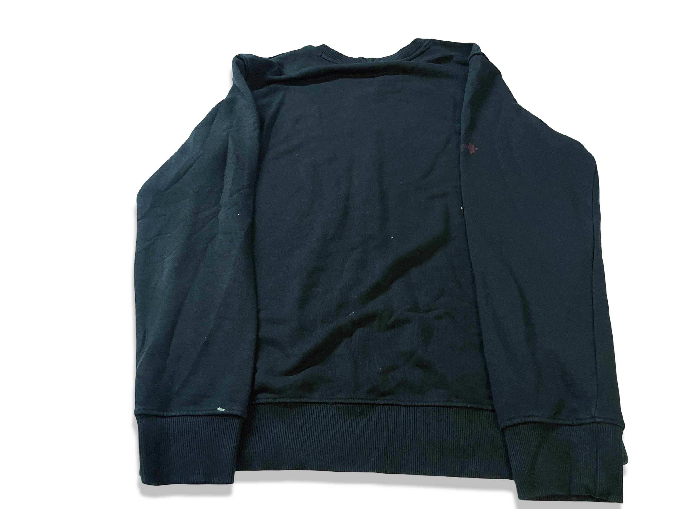Vintage Men's Reebok training graphics black sweatshirt in L|L 28 W21| SKU 4007