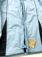 Vintage women's Kartel Elle blue windbreaker full zip jacket in S|L 30 W 20|SKU 4008 with new tag