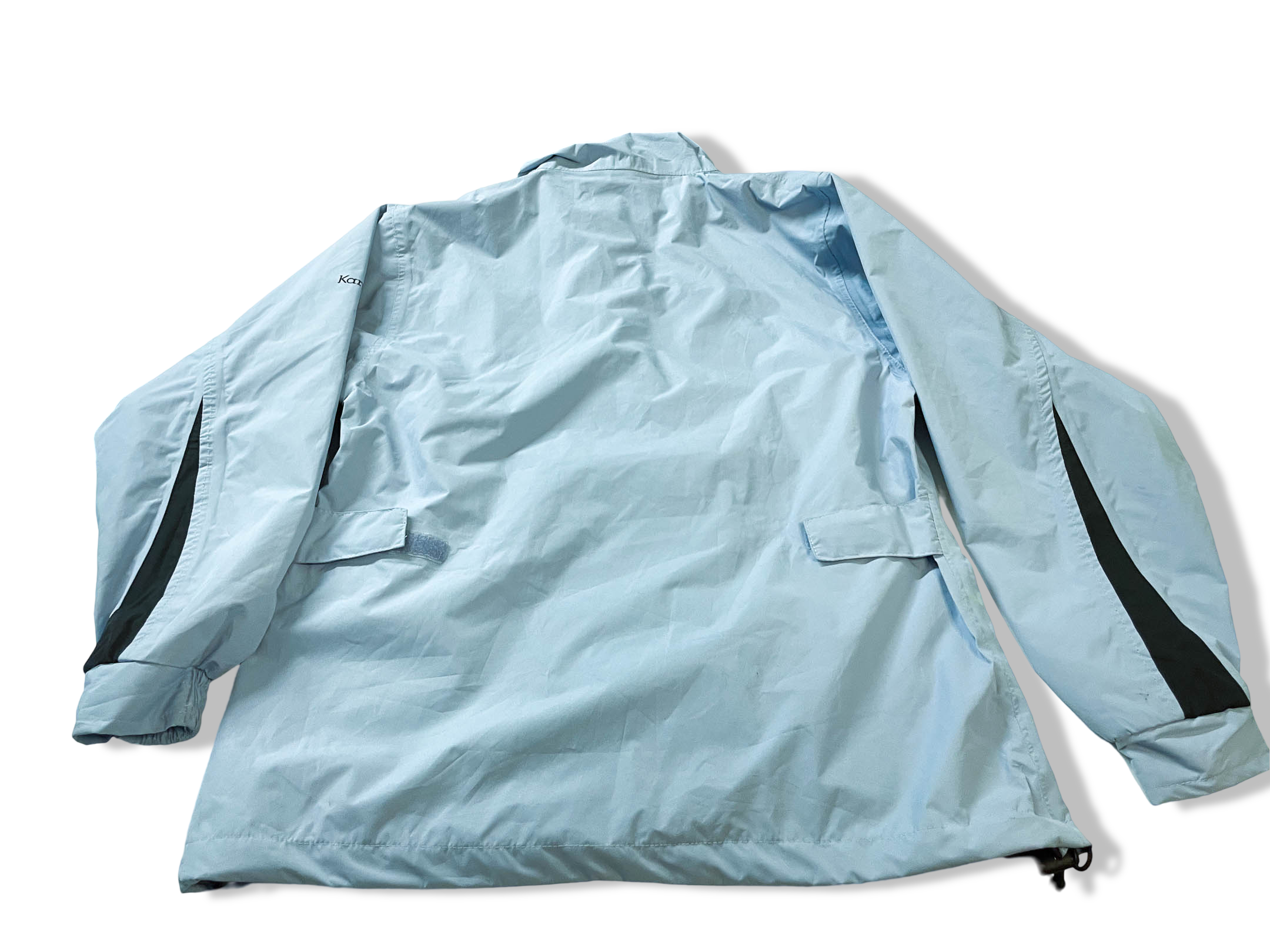 Vintage women's Kartel Elle blue windbreaker full zip jacket in S|L 30 W 20|SKU 4008 with new tag