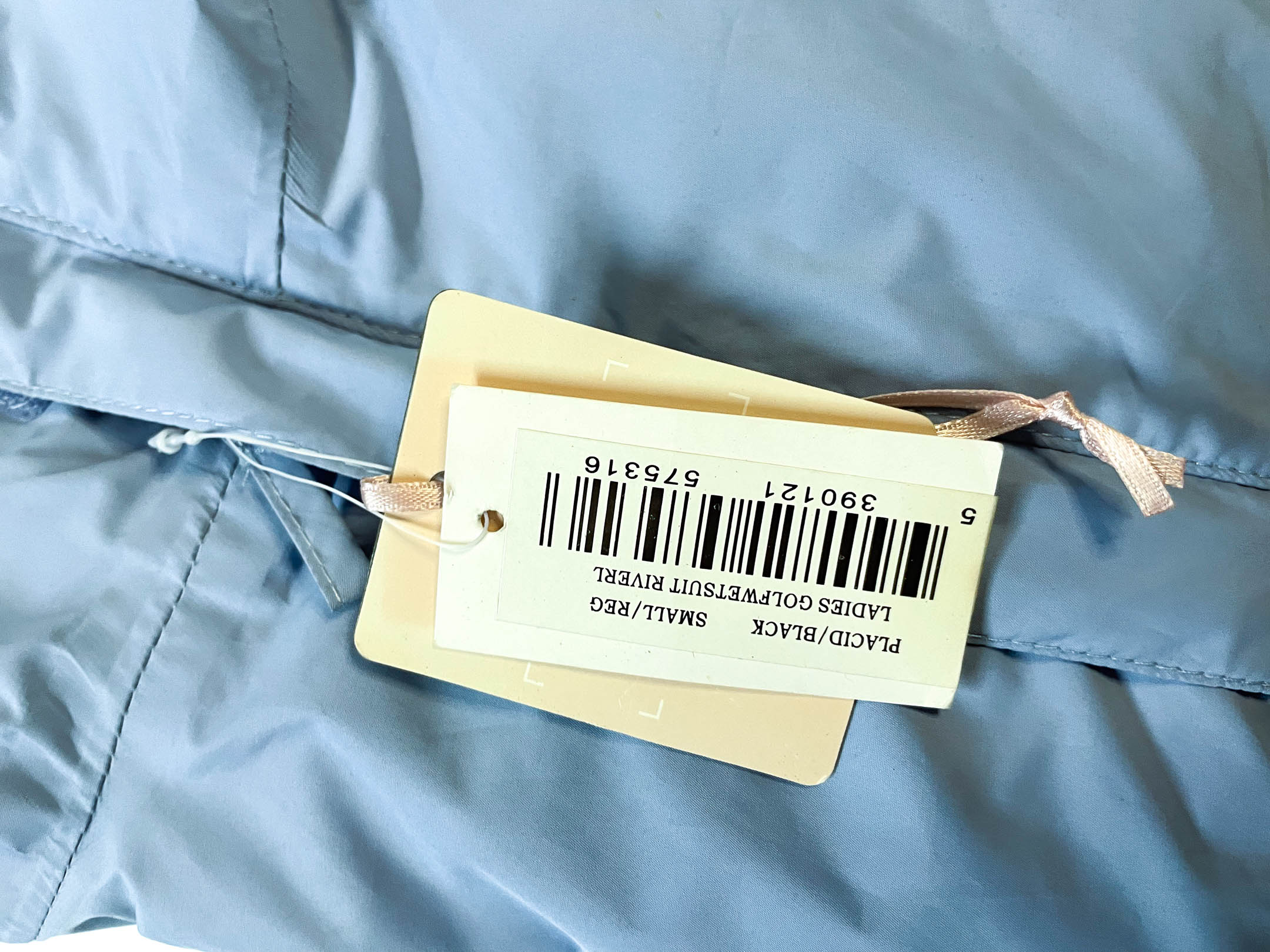 Vintage women's Kartel Elle blue windbreaker full zip jacket in S|L 30 W 20|SKU 4008 with new tag