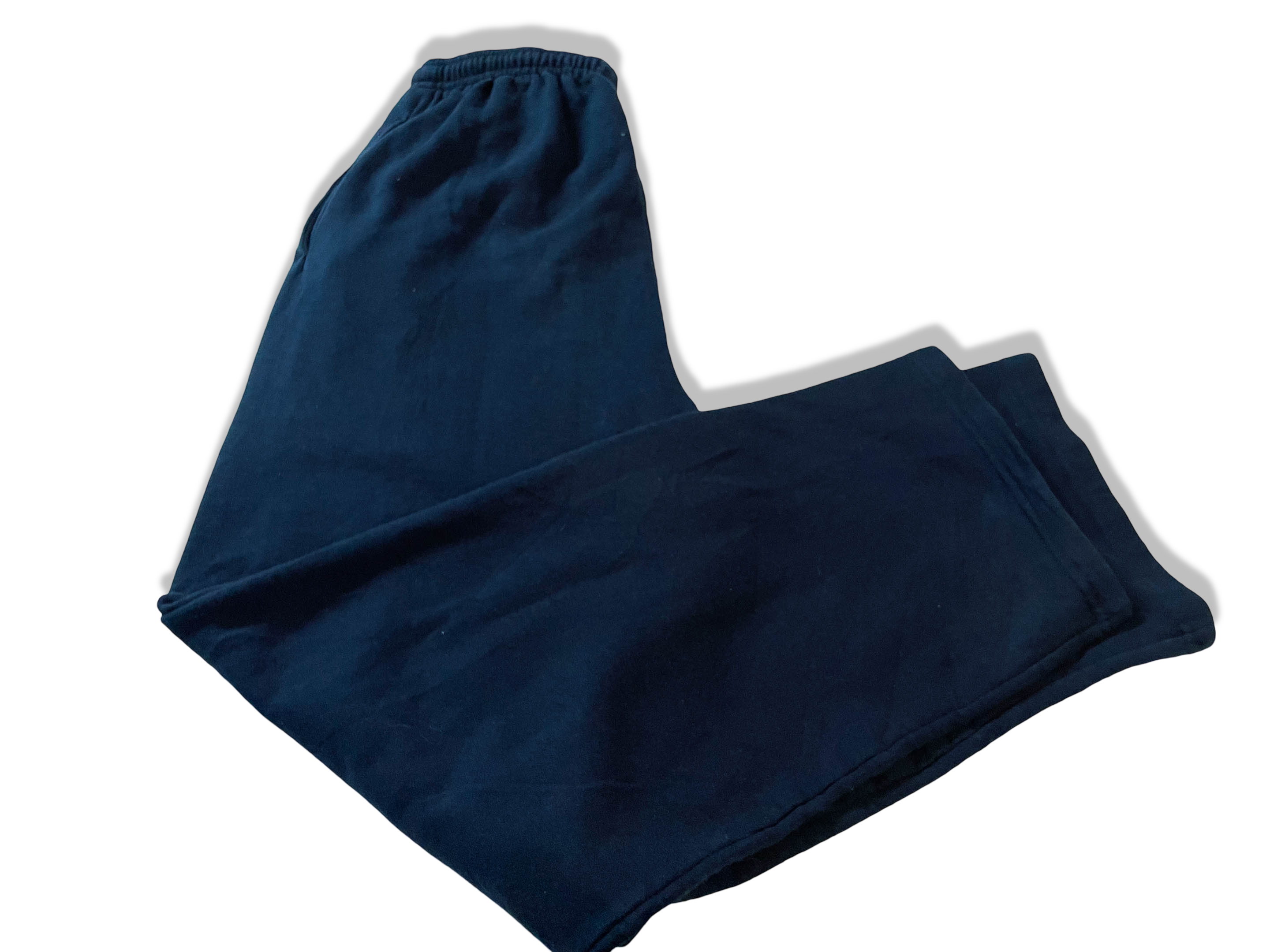 Vintage Champion The university of Rhodes Island Navy fleece sweat pant in S|L28 W22|SKU 4010