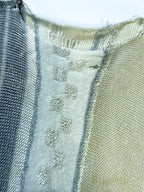 Vintage 90's women's cream geometric sweater in S/XS|L24 W15|SKU 4011