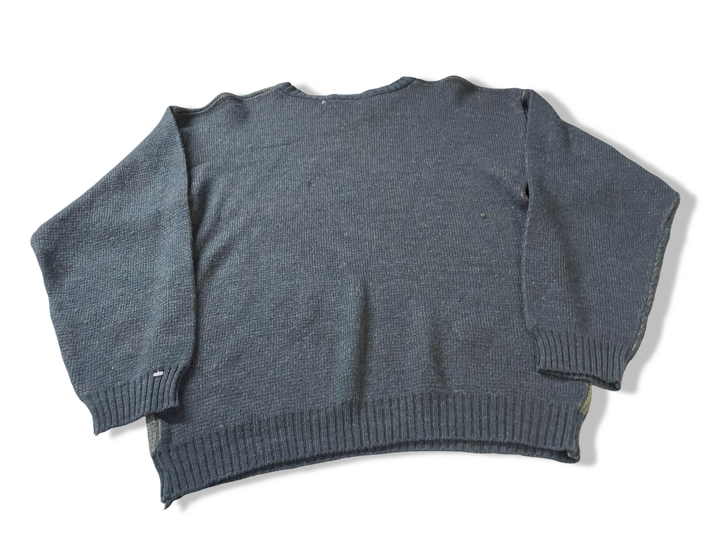 Vintage grey 90's cartoon graphics crew neck sweater in M|L 26 W20| SKU 4021