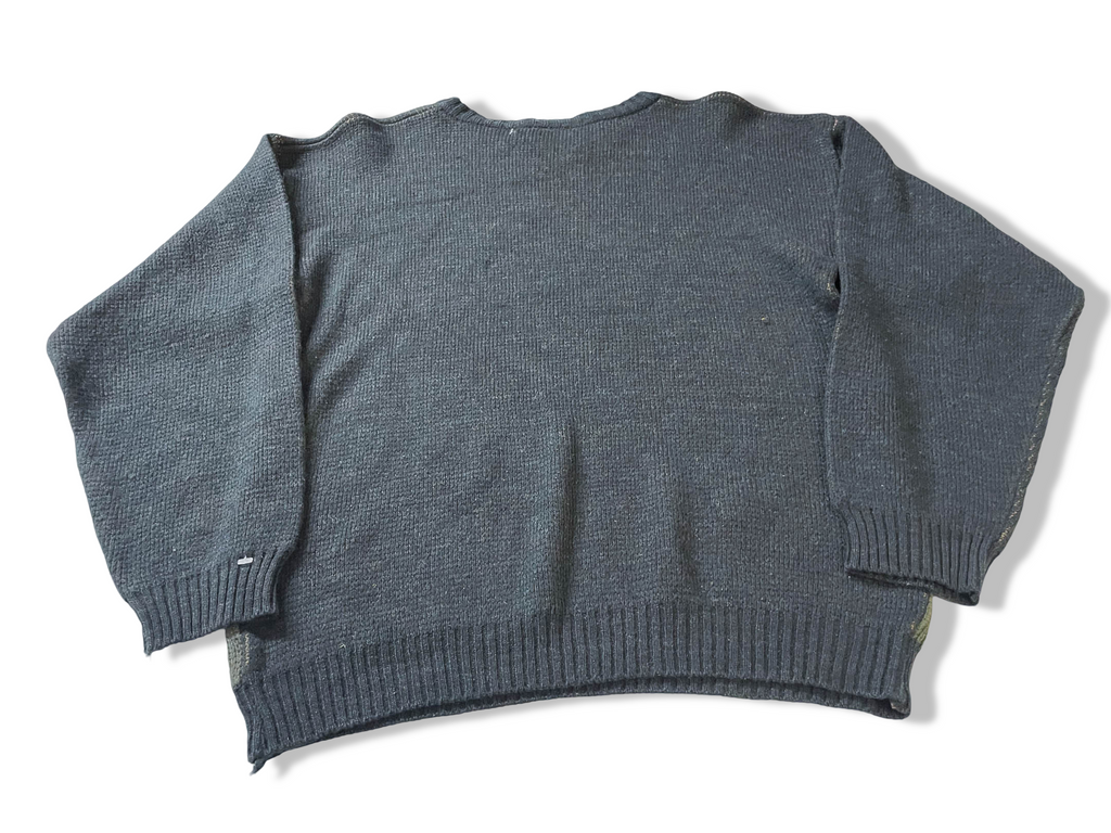 Vintage grey 90's cartoon graphics crew neck sweater in M|L 26 W20| SKU 4021