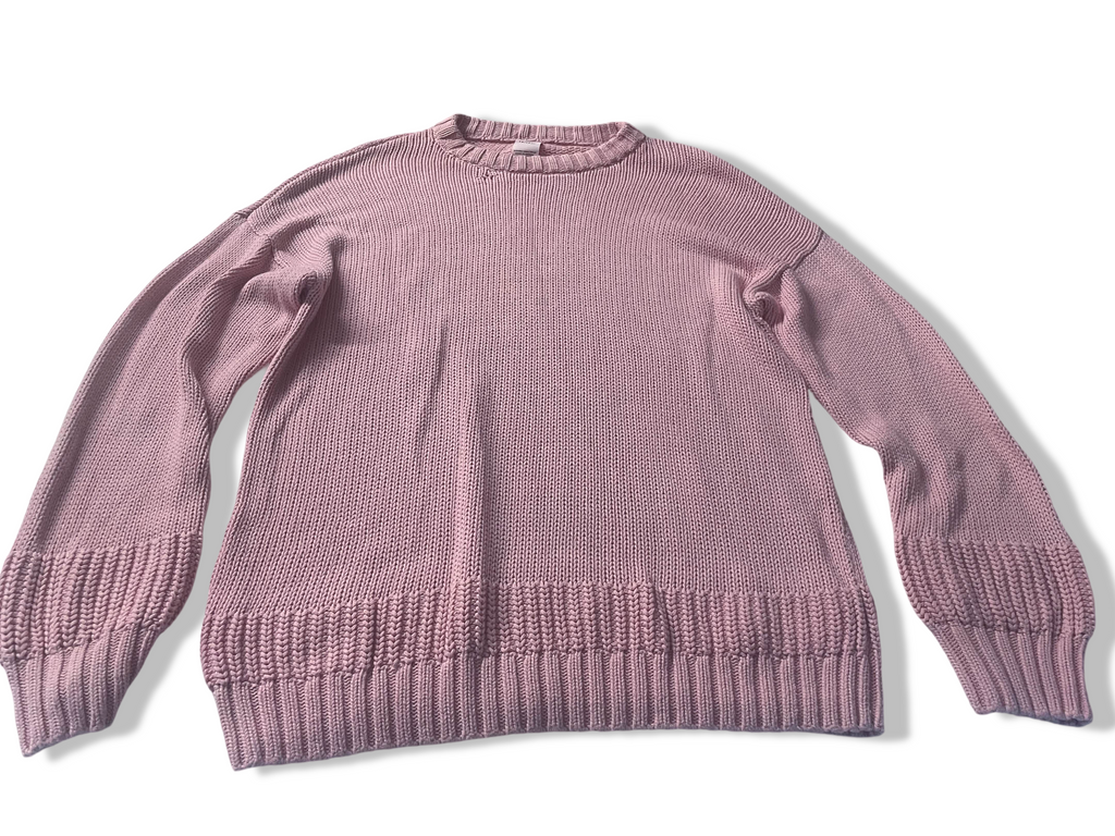 Vintage Girl zara knitwear pink winter sweater 13-14 years|L 27 W19|Made in Vietnam|SKU 4023