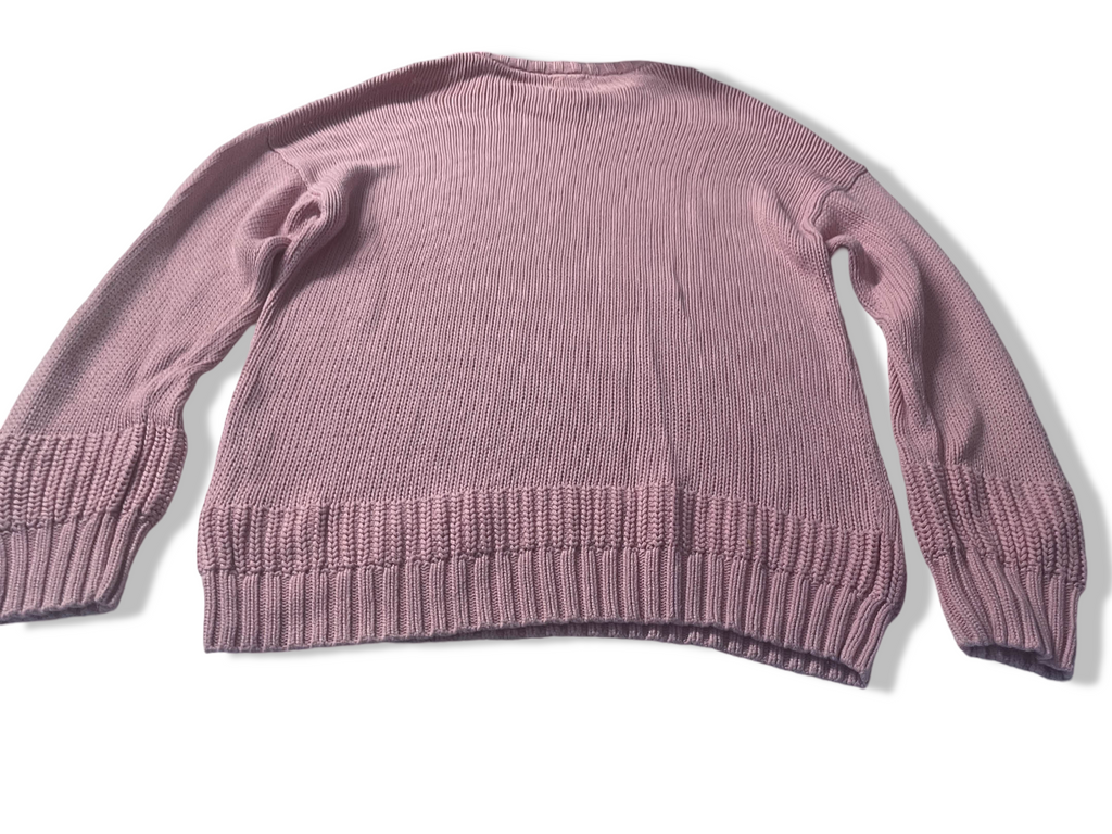 Vintage Girl zara knitwear pink winter sweater 13-14 years|L 27 W19|Made in Vietnam|SKU 4023