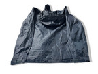 Vintage Aquamak black nylon rain hoodie jacket in S |L29 W19| SKU 4026