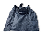 Vintage Aquamak black nylon rain hoodie jacket in S |L29 W19| SKU 4026