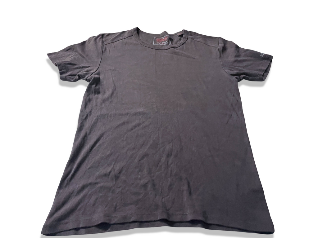 Vintage men's Essential by Espirit brown short sleeve tees in XL