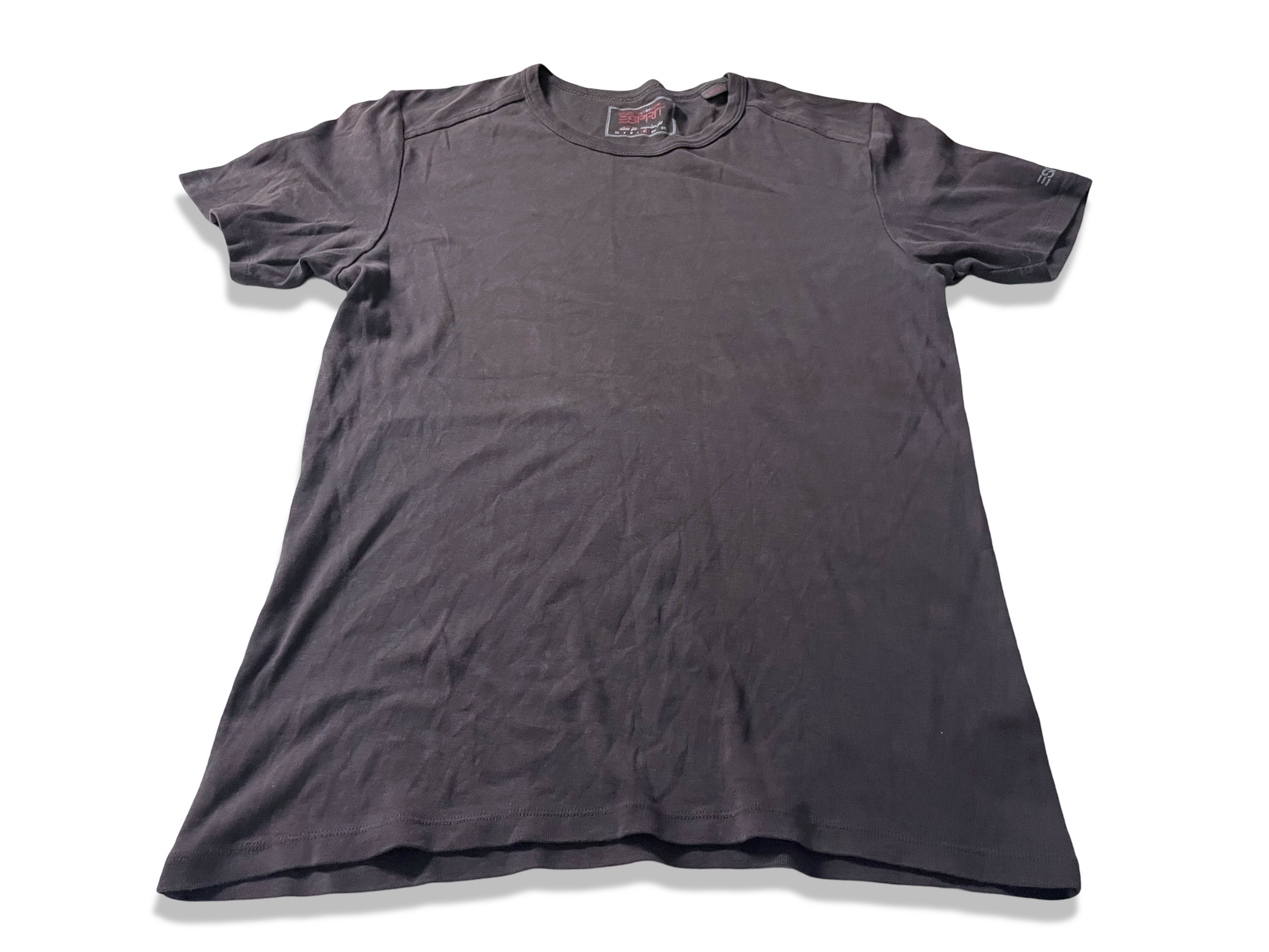 Vintage men's Essential by Espirit brown short sleeve tees in XL