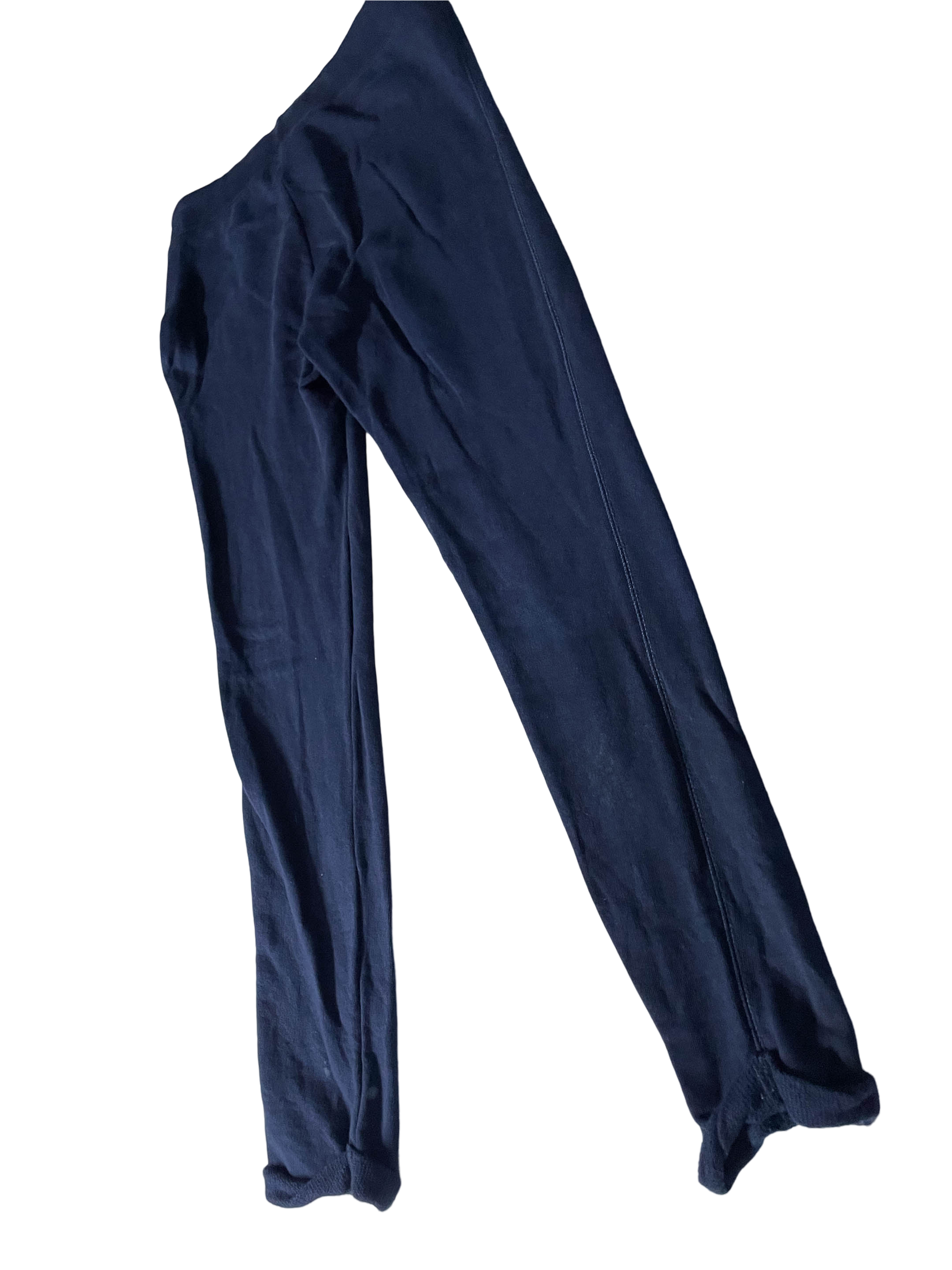 Vintage women's United color of Benetton navy sweat pant in XS |L23 W 22|SKU 4031