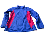 Vintage Women's Mckinley blue full zip wind breaker jacket in M/L Made in China|L29W18| SKU 4032