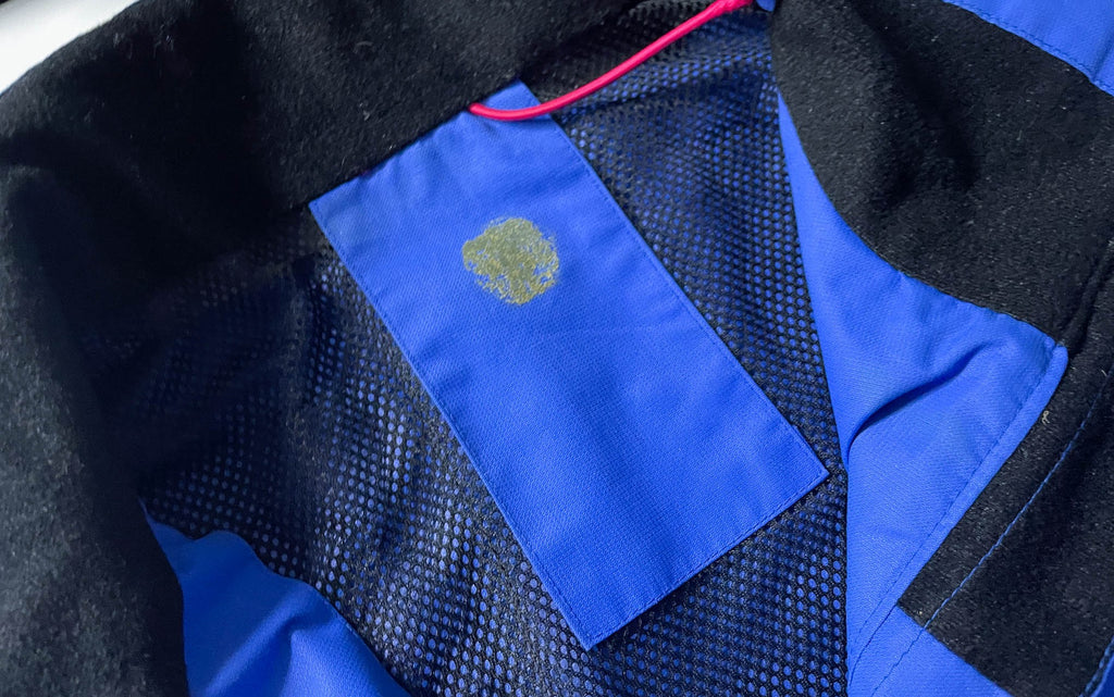 Vintage Women's Mckinley blue full zip wind breaker jacket in M/L Made in China|L29W18| SKU 4032